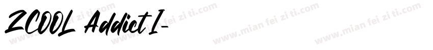 ZCOOL Addict I字体转换